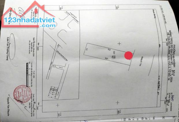 BÁN GẤP CĂN NỀN GIÁP KDC ĐẠI NGÂN — GẦN BỆNH VIỆN Y DƯỢC - 1