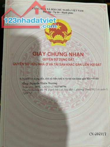 Đất đường Nguyễn Thị Định, Phường Thạnh Mỹ Lợi, Quận 2, DT 113,7m2 nở hậu giá 15.8 tỷ - 1