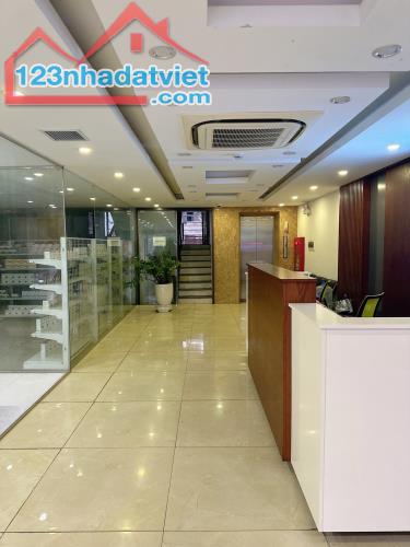 BÁN TÒA BUILDING MẶT PHỐ HỒNG TIẾN, LB, DT454 M, 8T MT 13 M, GIÁ 159 TỶ LÔ GÓC  TT PHỐ, KD - 2