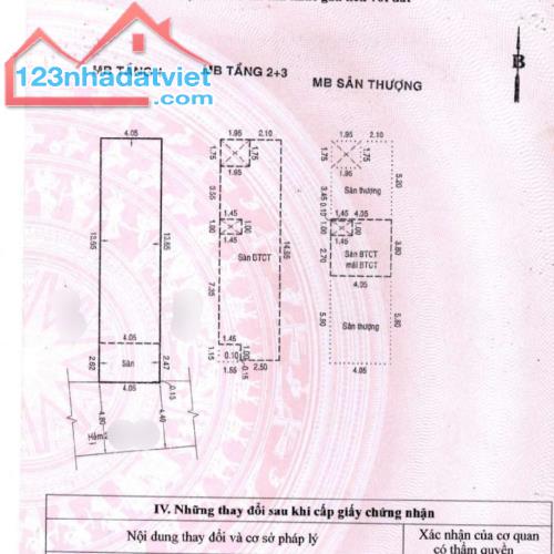 SÁT TÂN QUÝ, TÂN PHÚ, 4 TẦNG, 4 x 16.5, CHỈ 6.xTy, ĐƯỜNG 5m [109] - 3