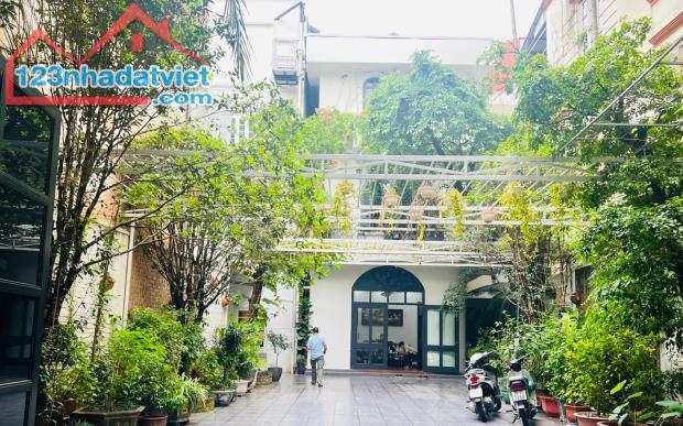 💥 BIỆT THỰ SÂN VƯỜN ĐỘI CẤN, BA ĐÌNH 375M2 4T MT 10M, Ô TÔ TRÁNH,, XÂY TÒA CỰC VIP, 86 - 3