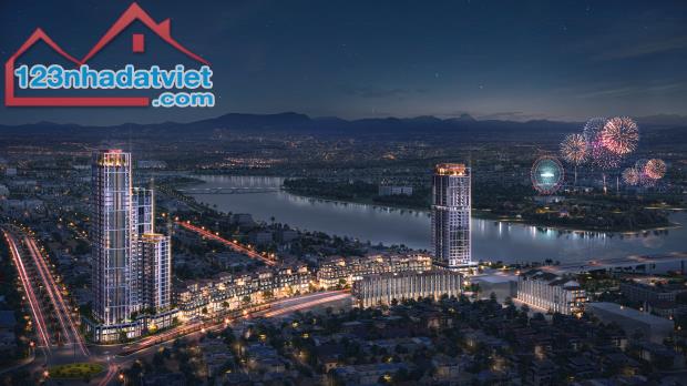 Căn hộ 3 phòng ngủ 83m2 rẻ nhất dự án Sun Cosmo mặt tiền sông Hàn Đà Nẵng. Chiết khấu lên