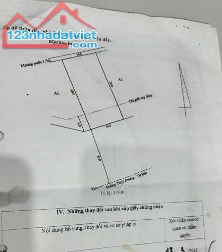 Bán đất 420,5m2 Khổ biệt thự mặt tiền đường Võ Văn Kiệt, Phường An Tây, TP Huế - 4