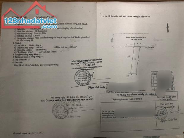 Bán khách sạn 7 tầng đường Bắc Sơn Nha Trang giá 20 tỷ - 3