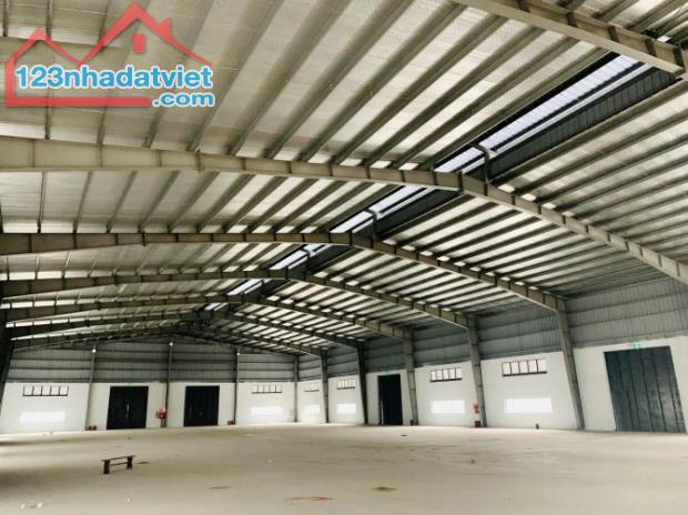 Cho thuê kho xưởng DT 2200m2 Cụm CN Tân Tiến, Văn Giang, Hưng Yên