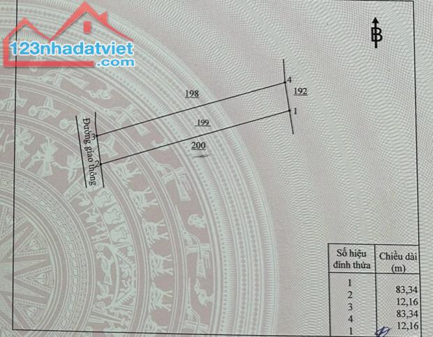 Bán 1 sào đất Phú Thịnh, Huyện Tân Phú giá rẻ nhất 350 triệu