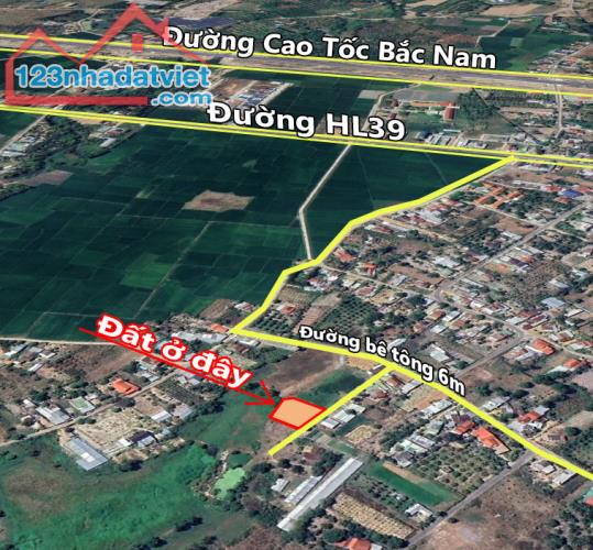 Bán đất Suối Tiên Diên Khánh gần đường HL39 DT1000m2 có thổ cư - 1