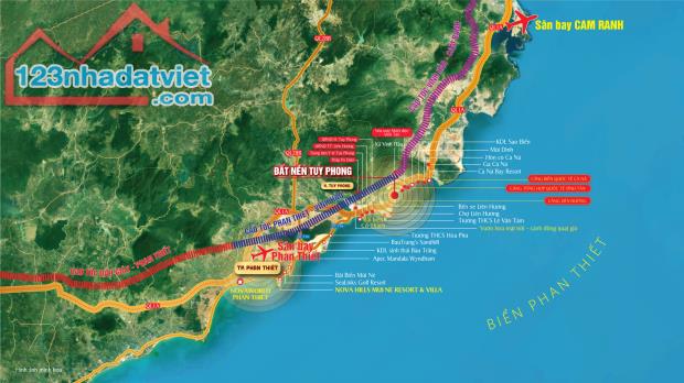 Nợ tiền ngân hàng nên bán gấp lô đất nền biển Bình Thuận full thổ 100%