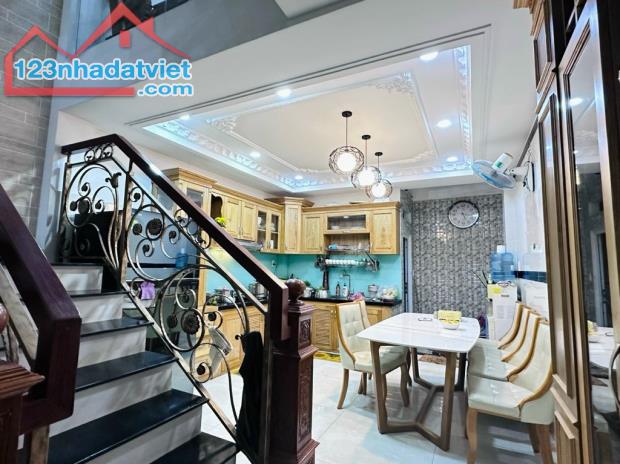 Nhà phố 5 tầng đẹp hẻm 331 Phan Huy Ích 68m2 gần Emart tặng nội thất ở ngay nhỉnh 7 tỷ. - 2