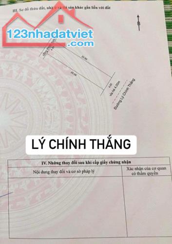 BÁN ĐẤT MẶT TIỀN LÝ CHÍNH THẮNG-HOÀ MINH-LIÊN CHIỂU-ĐN