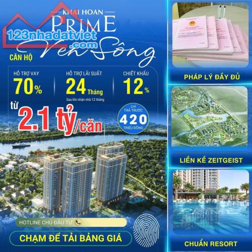 Bán căn Hộ Khải Hoàn Prime liền kề khu đô thị Phú Mỹ Hưng Quận 7 giá 2.1 tỷ - 1