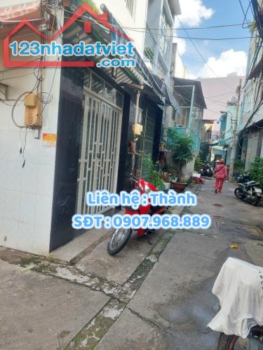 Nhà cho thuê 3m5 x 6m ,1 trệt 2 lầu ST ,Đường Tân Hóa, Phường 14 ,Quận 6 - 1