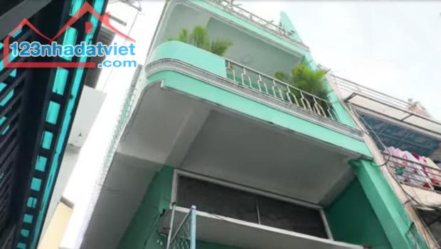 Nhà 4 tầng hẻm Nguyễn Trãi P2Q5. Giá 5 tỷ bớt lộc