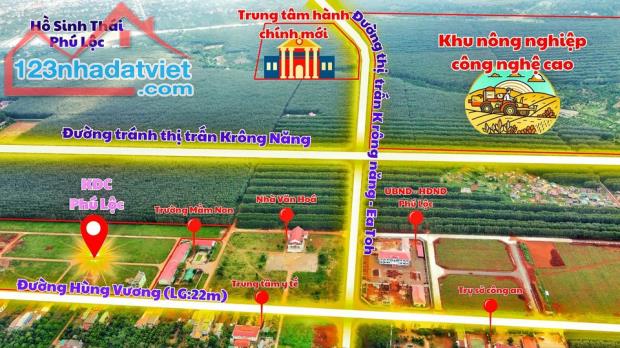 Thanh lý quỹ đất Phú Lộc Krông Năng Đăk Lăk gần quốc lộ 29 và cao tốc Phú Yên. - 1