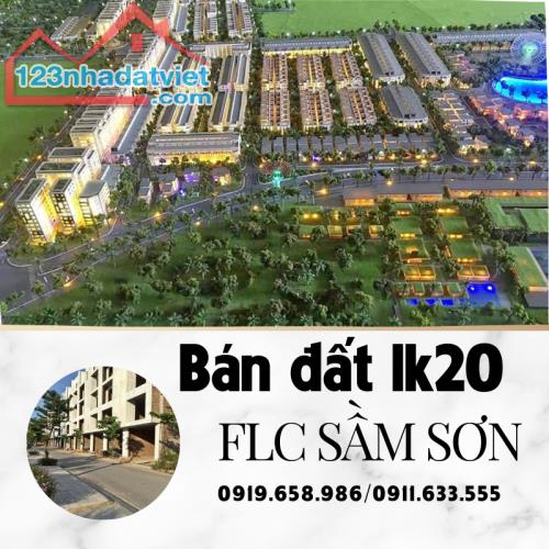 Cần bán nhanh lô đất lk20 thuộc dự án FLC Sầm Sơn giá chỉ từ 1xtr/m2