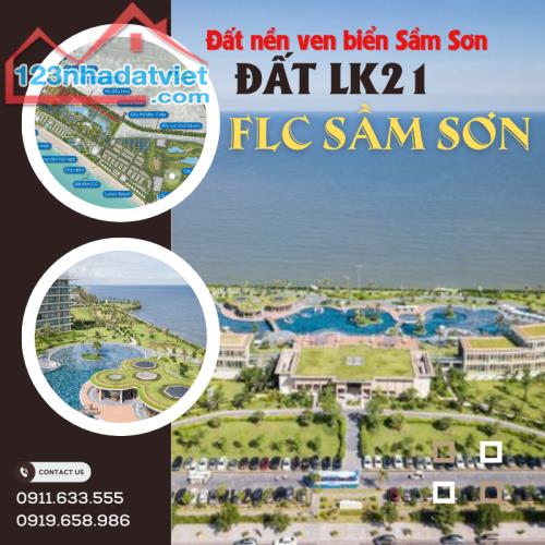 Bán đất liền kề FLC Sầm Sơn, Lk21 gần vòng xoay mặt trời giá chỉ từ 13tr/m2