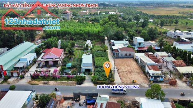 Giảm giá bán nhanh - Bán đất mặt tiền Nhơn Trạch 154m2 đường Hùng Vương xã Phước An - 1