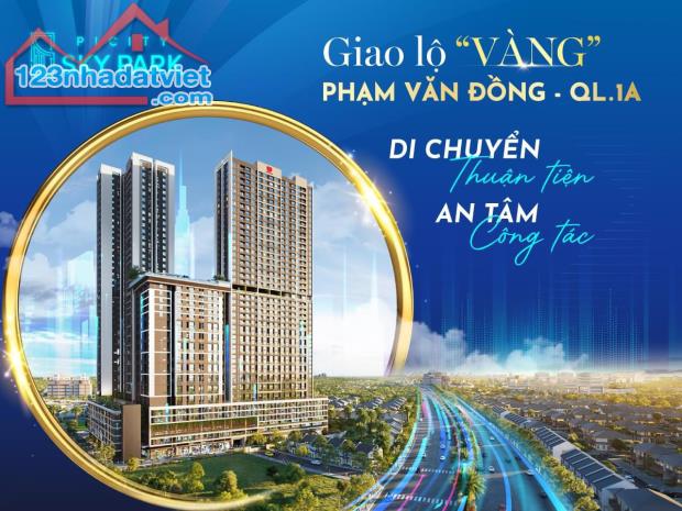 Chỉ từ 1,3 tỷ/căn CK lên đến 25%/tổng giá trị căn hộ Phạm Văn Đồng full nội thất - 1
