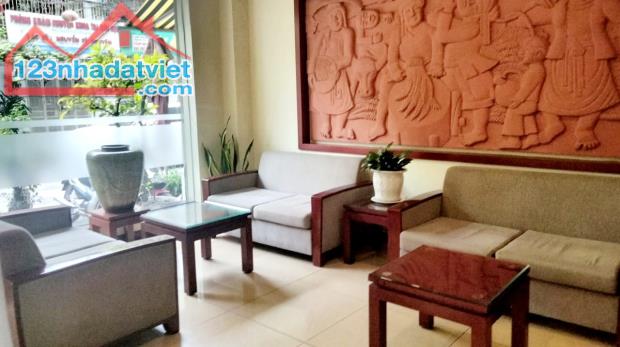 HIẾM ĐẸP HOTEL VIP PHƯƠNG MAI LÔ GÓC 60m2 x 10T THANG MÁY MẶT TIỀN 6m DÒNG TIỀN 1.2 TỶ/năm