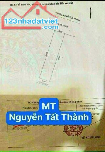 BÁN ĐẤT MẶT TIỀN NGUYỄN TẤT THÀNH-THANH KHÊ