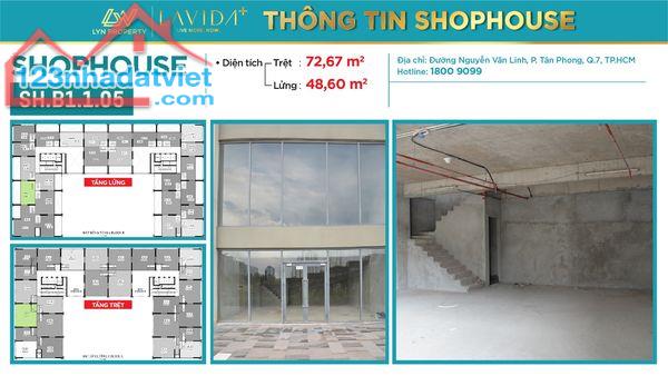 Cho thuê shophouse thương mại tại dự án Lavida Plus Q7, diện tích đa dạng giá cả hợp lý - 2