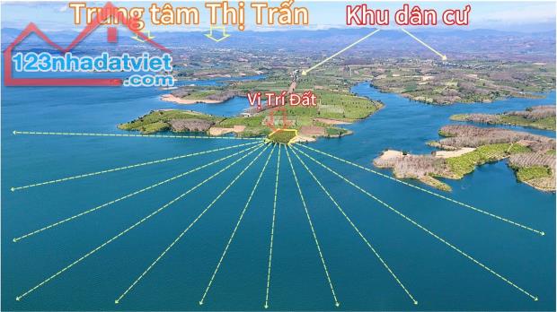 Bá đất view hồ 3 mặt tiền tại xã hà mòn huyện đắk hà tỉnh kon tum - 1