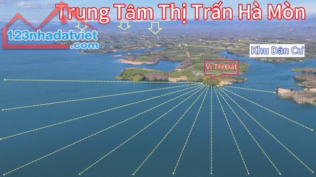 Bá đất view hồ 3 mặt tiền tại xã hà mòn huyện đắk hà tỉnh kon tum - 2