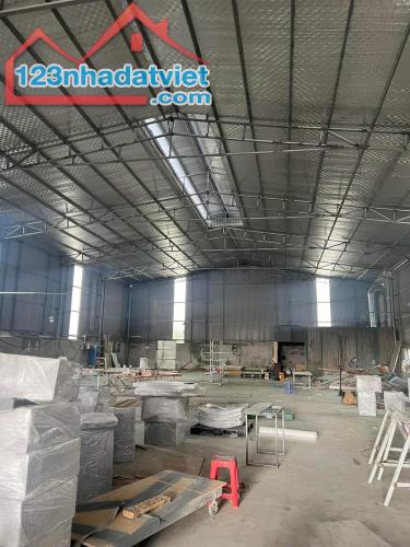 Cho thuê kho xưởng tại Ninh Sở, Thường Tín, Hà Nội. Diện tích 730m xưởng cao 8m giá 25