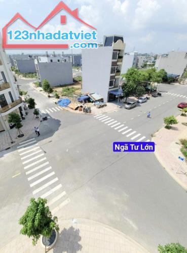 Đất góc ngã Tư KDC Phú Hồng Thịnh 10 , Bình An , Dĩ An , Bình Dương - 1