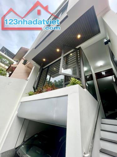 biệt thự mini Hồng Tiến 92m x 5 tầng, thoáng trước sau, gara ôtô, ô chờ thang máy - 1