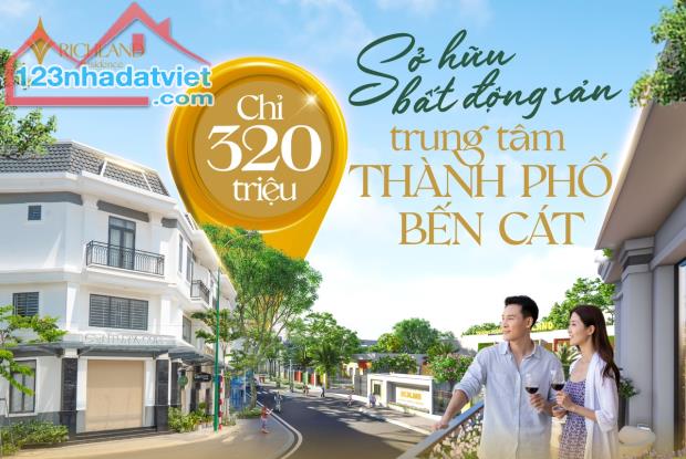 bán 70m2 đất nền ngay toà nhà trung tâm hành chính TPM Bình Dương, ngân hàng cho vay 70% - 5