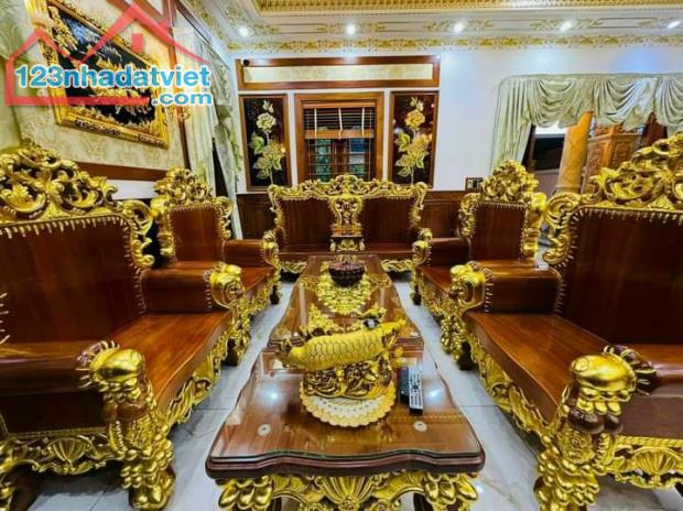 Biệt thự siêu đẹp 3 tầng xã phú mỹ trung tâm tp thủ dầu một,bình dương dt 350m2 giá 25 tỷ - 2