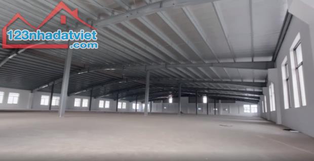 Cho thuê 5.000m2 nhà xưởng Kcn Phố Nối A,  PCCC tiêu chuẩn,Giá 3,6Usd/m2 mới xây dựng