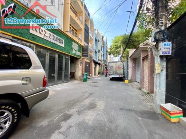 BÁN NHÀ ĐƯỜNG THÀNH THÁI QUẬN 10, 4 TẦNG XE HƠI VÀO NHÀ - 1