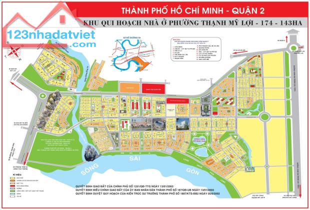 Bán đất dự án Huy Hoàng, đường 69A, phường Thạnh Mỹ Lợi, Q2 - 3