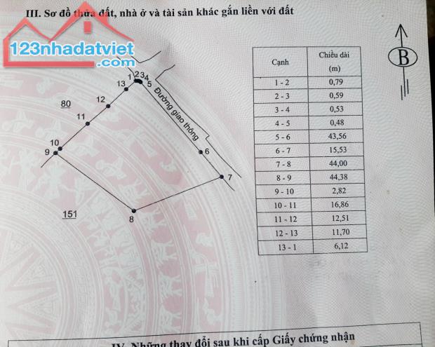 Bán đất Xã Liễn Sơn, Lập Thạch. 2400m2 * nhỉnh 900k/m2. sổ chính chủ.