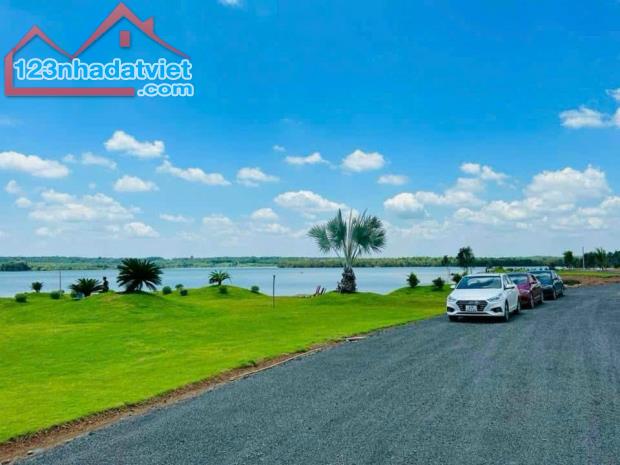 Cần bán đất View hồ diện tích 1000m2, giá 390 triệu/nền - 2