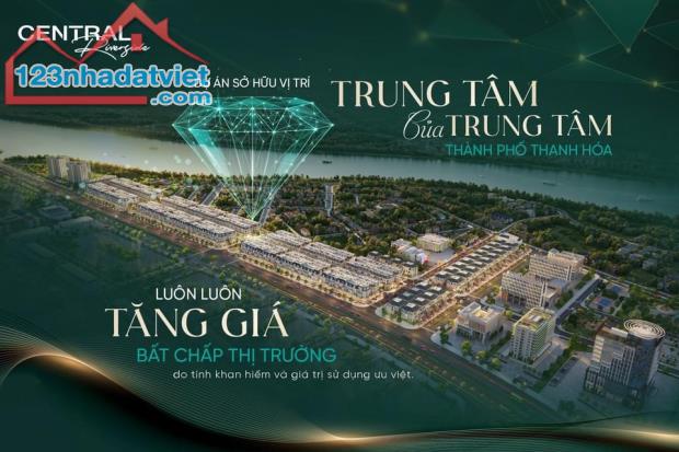 Bảng Giá Liền Kề, Biệt Thự Central Riverside Thanh Hoá - Trực Tiếp CĐT