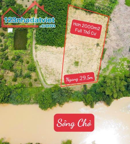 Bán đất Khánh Bình full thổ view trực diện Sông Chò - cách Tỉnh Lộ 8 đúng 200m - 1