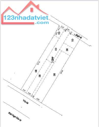 Bán toà VP vip mặt phố Ngô Gia Tự - Nguyễn Văn Cừ, DT 440m2, sổ đỏ chính chủ. GB = 153 TỶ - 1