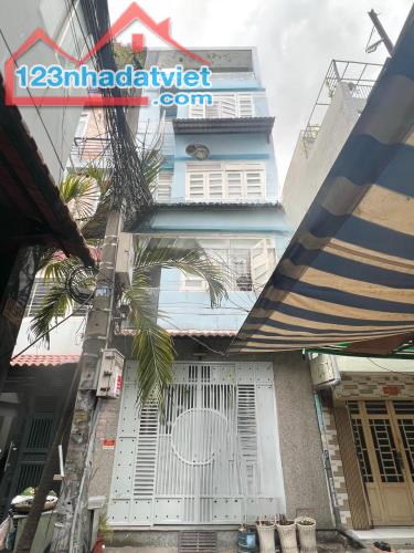 Nhà mới 5 tầng (có 12 phòng cho thuê) 2 mặt hẻm HXH đường Nguyễn Tiểu La P5Q10 - 1