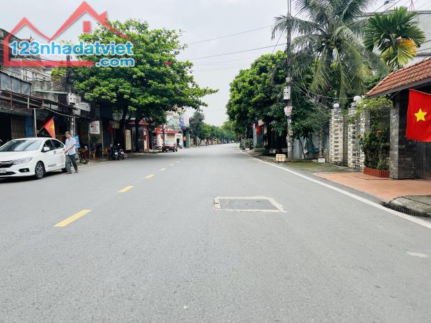 Bán 2 lô đất mặt đường 208, trung tâm thị trấn An Dương tổng diện tích 261m giá chỉ 40tr/m - 2