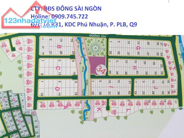 Chủ đất cần bán lô D, dự án Đông Dương, Q9, DT 200m, giá 30tr/m2