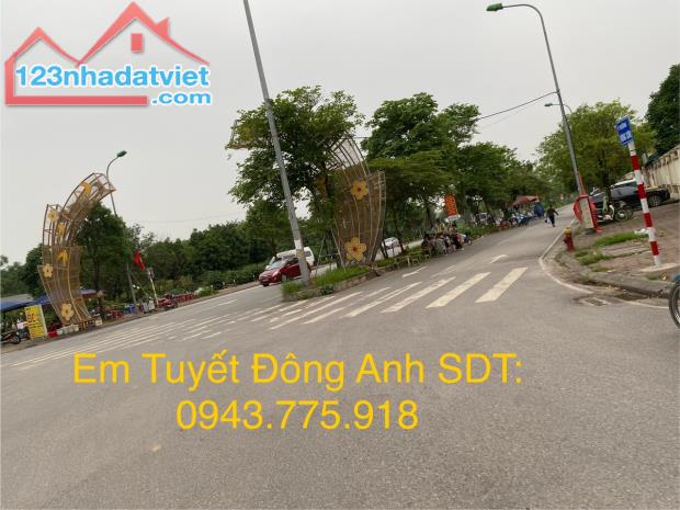 BÁN ĐẤT THỊ TRẤN -  ĐÔNG ANH - DIỆN TÍCH 50M GIÁ 3 TỶ - ĐƯỜNG Ô TÔ TRÁNH - 2