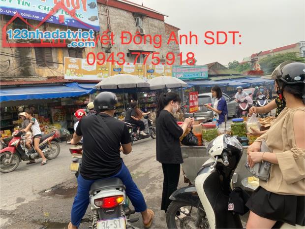 BÁN ĐẤT THỊ TRẤN -  ĐÔNG ANH - DIỆN TÍCH 50M GIÁ 3 TỶ - ĐƯỜNG Ô TÔ TRÁNH - 3