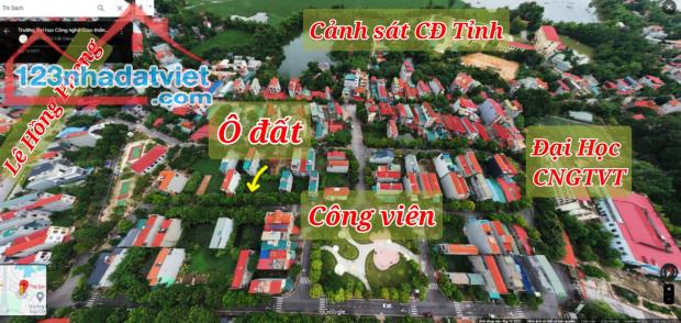 KDC Tỉnh Uỷ Vĩnh Yên View Công Viên, sát Đại Học GTVT giá 2.6x tỷ