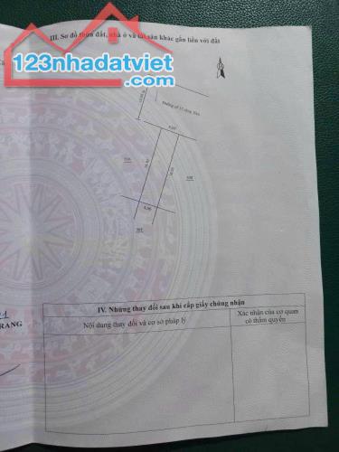 Bán đất khu tái định cư Đất Lành, Vĩnh Thái, Nha Trang. - Giá bán: 1tỷ 600 tr (bao sang tê