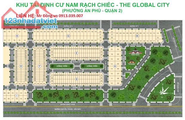 100m2 Nam Rạch Chiếc View Cánh Đồng Diều Global City 16tỷ450 Kinh Doanh Tốt - 3