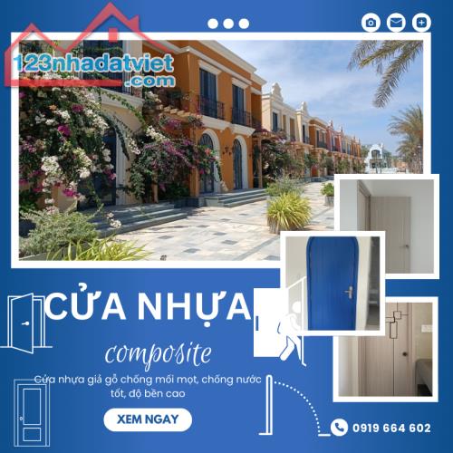 Cửa nhựa composite tại Novaworld Phan Thiết - Cao Cấp