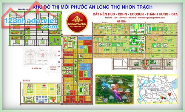 Saigonland Nhơn Trạch - Mua Nhanh Bán Nhanh - Đất nền sân bay Long Thành - Vùng ven TPHCM - 2